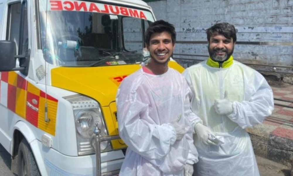 Bengaluru: Biker Brothers Turn Ambulance Drivers To Help COVID Patients