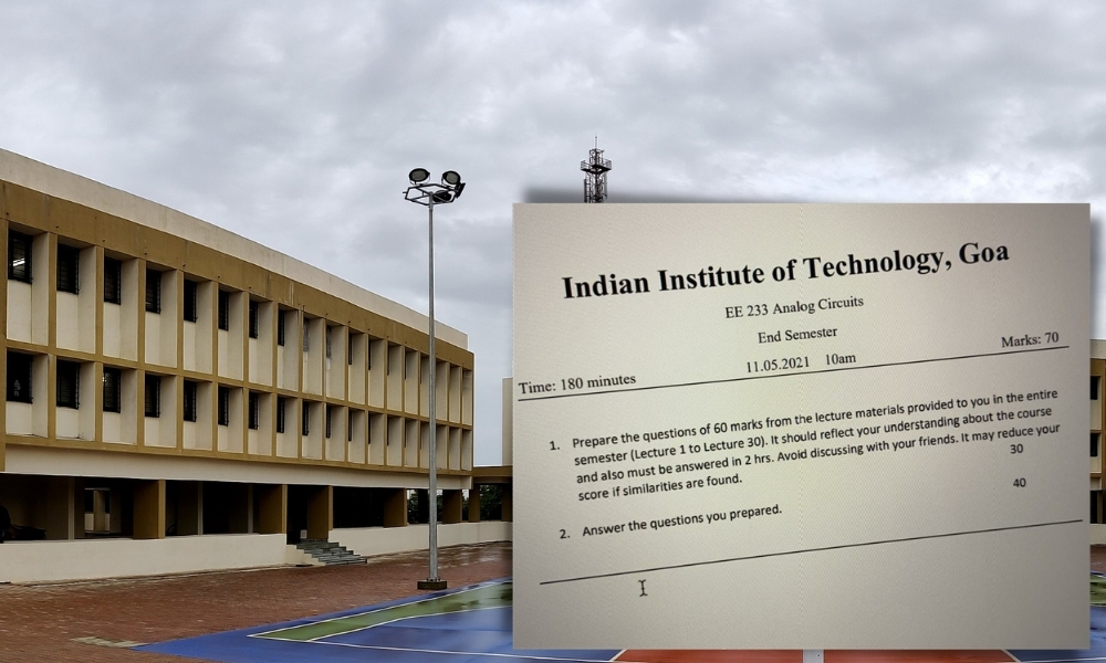 Prepare Your Questions, Answer Them: Netizens Love IIT Goas Unique Way To Evaluate Students