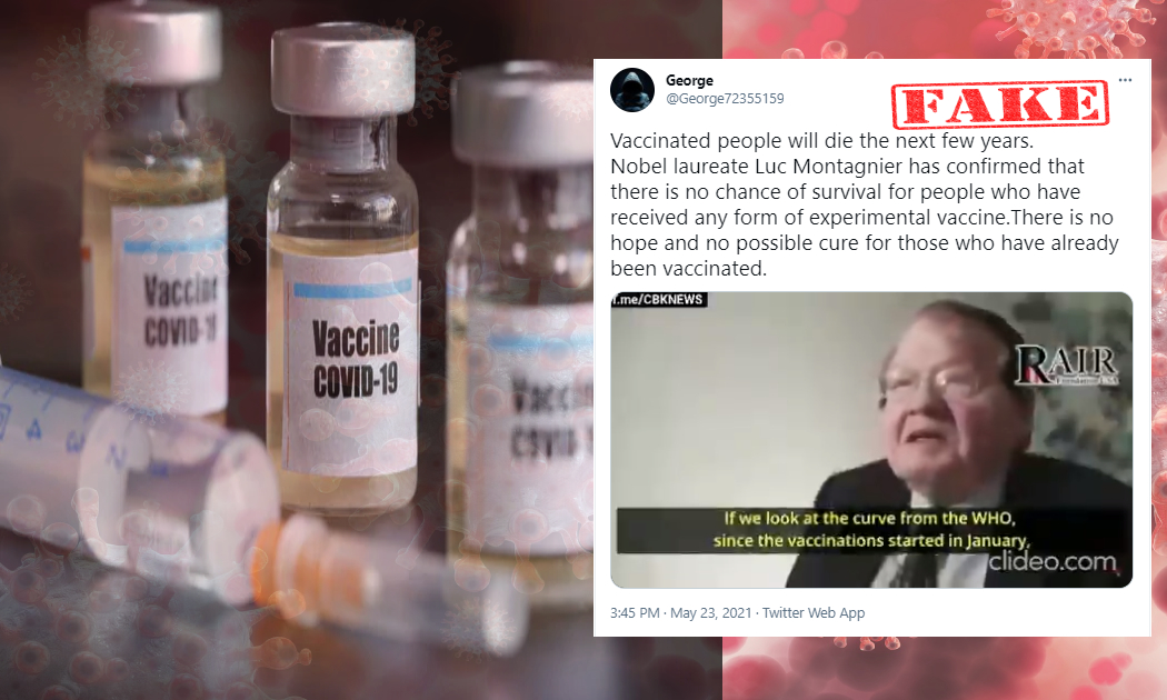 Fake Posts Claiming Nobel Laureate Said All Vaccinated People To Die Within 2 Years Viral