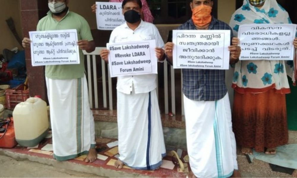 Lakshadweep Residents Embark On 12-Hour Hunger Strike To Protest Against Proposed Laws