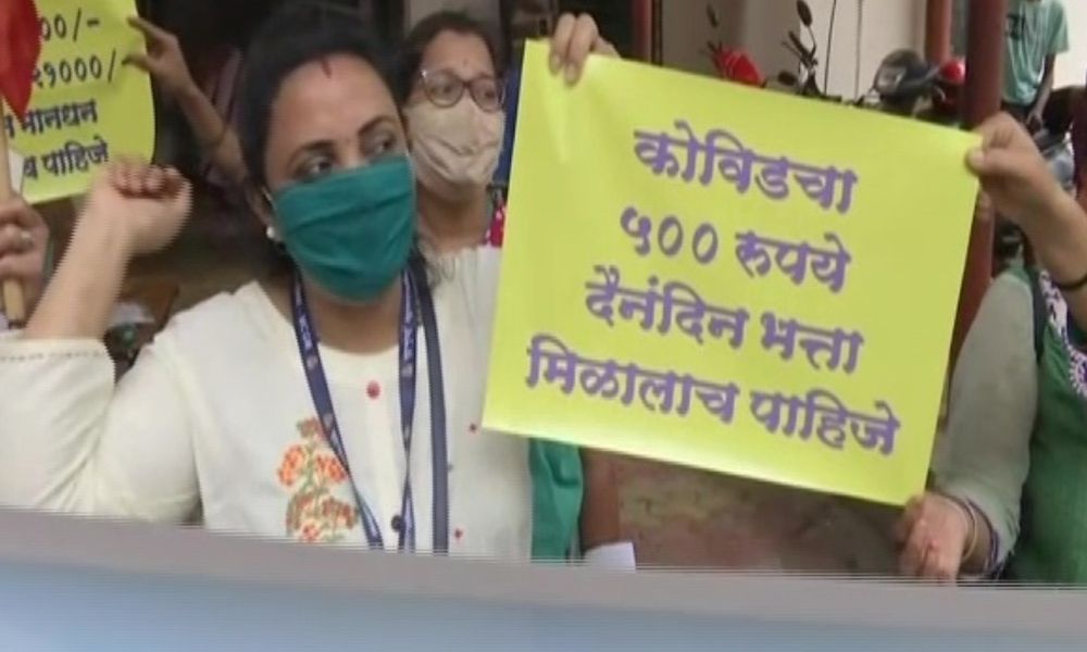 Maharashtra: 70,000 ASHA Workers On Strike, Demand Salary Hike, Safety Measures