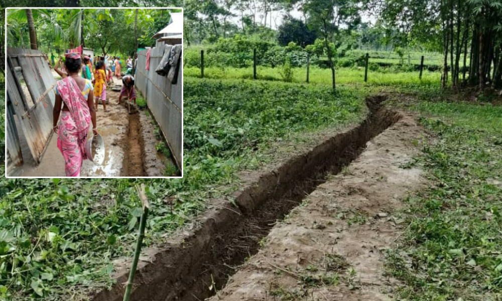 West Bengal: Raising Level Of Inland Roads In This Remote Village Through Collaborative Efforts