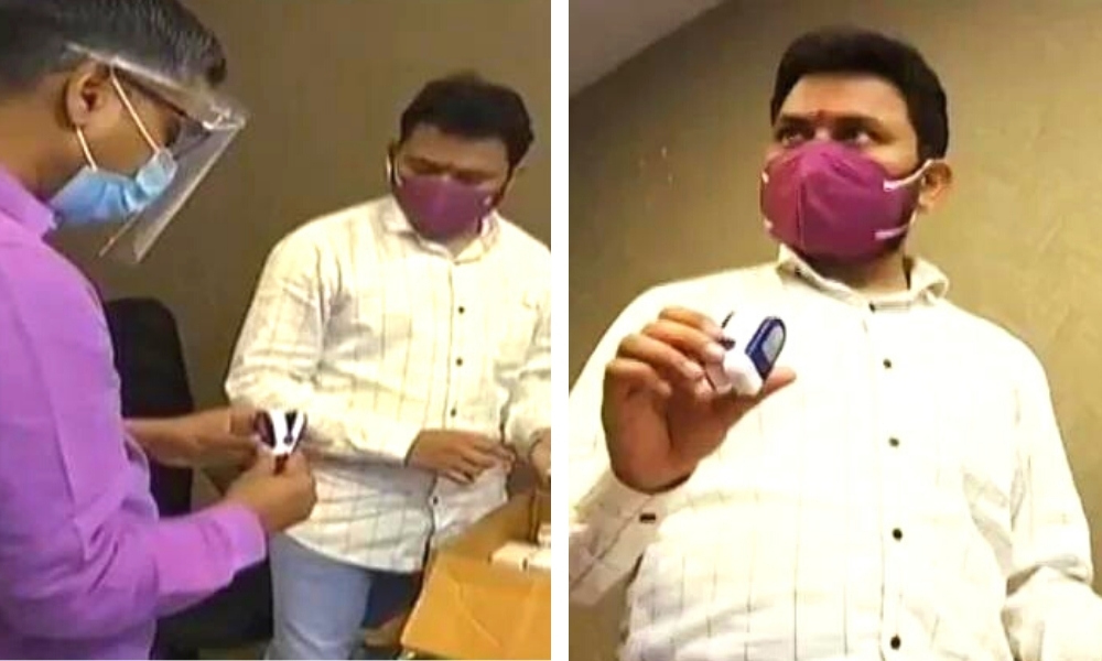 This Delhi Businessman Is Reaching Out To Villagers Infected With COVID, Provides Them Oxygen Cylinders, Medicines