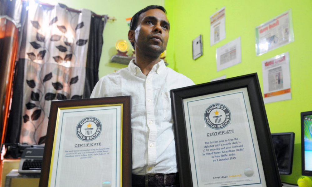 Meet This JNU Computer Operator Who Has Nine Guinness World Records In His Name