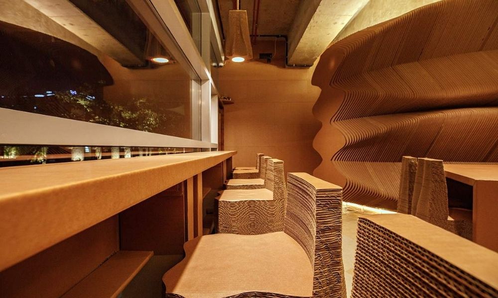 Out-Of-The-Box: This Cafe in Mumbai Is Made From Cardboard