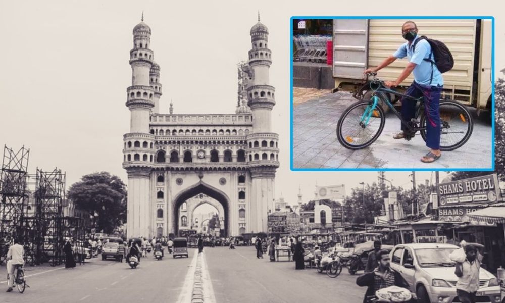 Retired 70-Yr-Old Is COVID Hero On Two Wheels For Hyderabadis