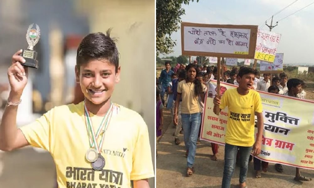 Madhya Pradesh Boy Receives Diana Award 2021 For Fighting Against Alcohol Abuse