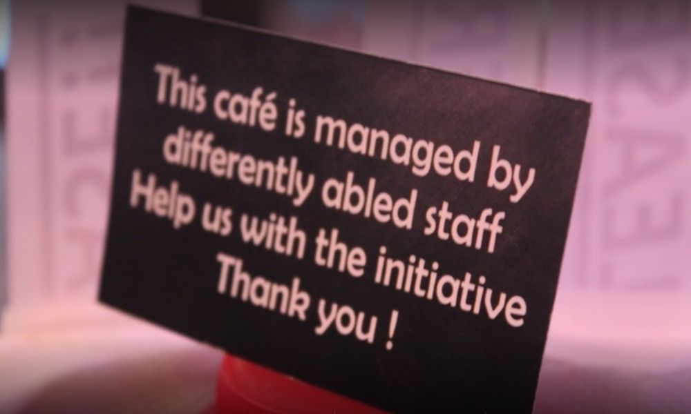 This Cafe In Delhi Sets Example Of Inclusivity By Employing Specially-Abled Staff