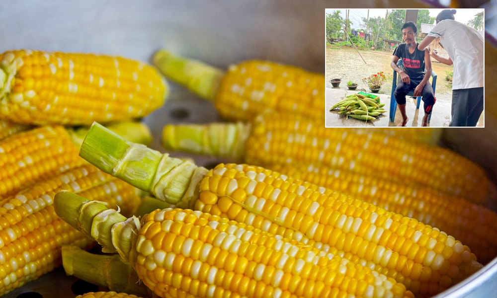 Heartening! Meghalaya Farmer Gifts Maize From His Plantation To COVID Vaccination Team
