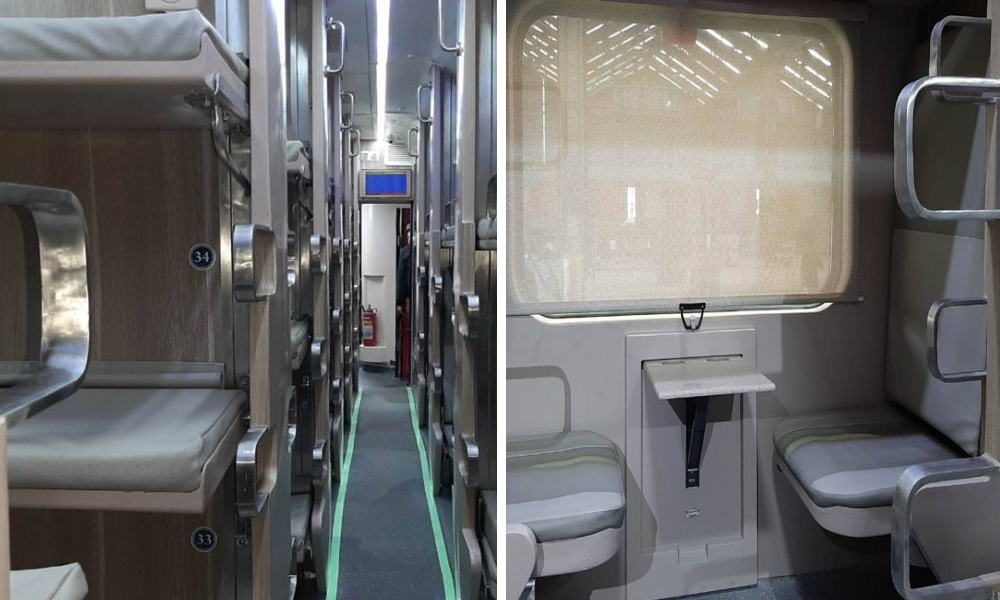 Redesigned AC Economy Class Coaches Ready For Rollout