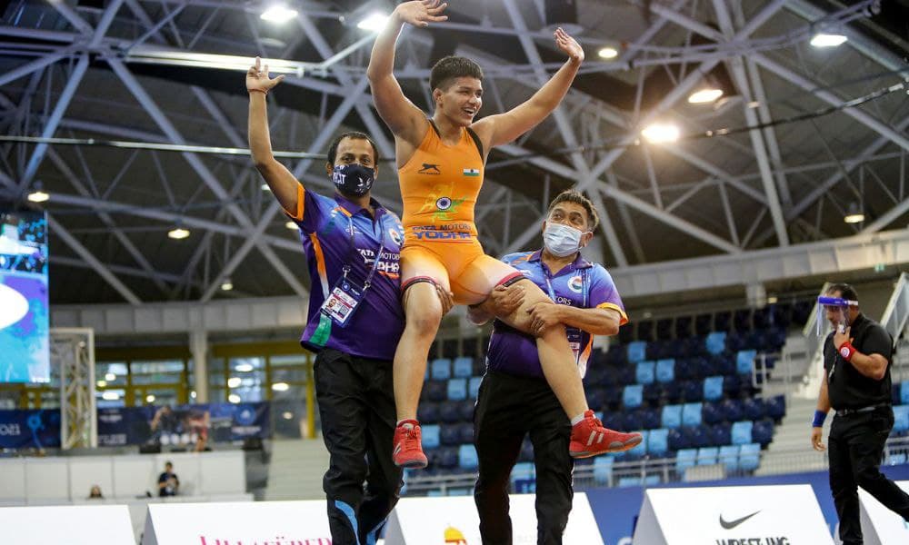 Another Feather In Indias Cap: Priya Malik Clinches Gold At World Cadet Wrestling Championship