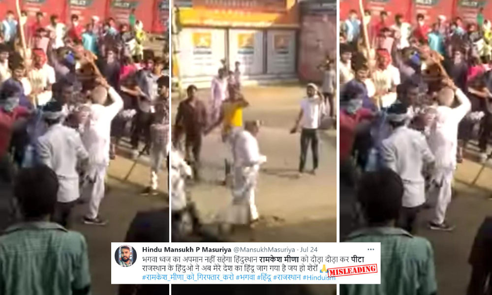 Old Video Of Attack On Rajasthan MLA Shared As Recent With False Claim