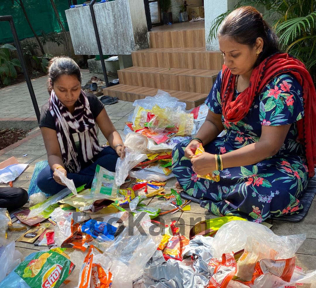 Segregating plastic to use them later for various products