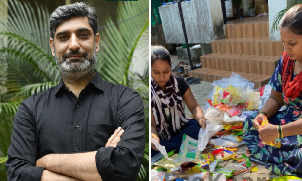 From Trash To Treasure: This Social Enterprise Transforms Waste Plastic Into Fabric Using Charkha