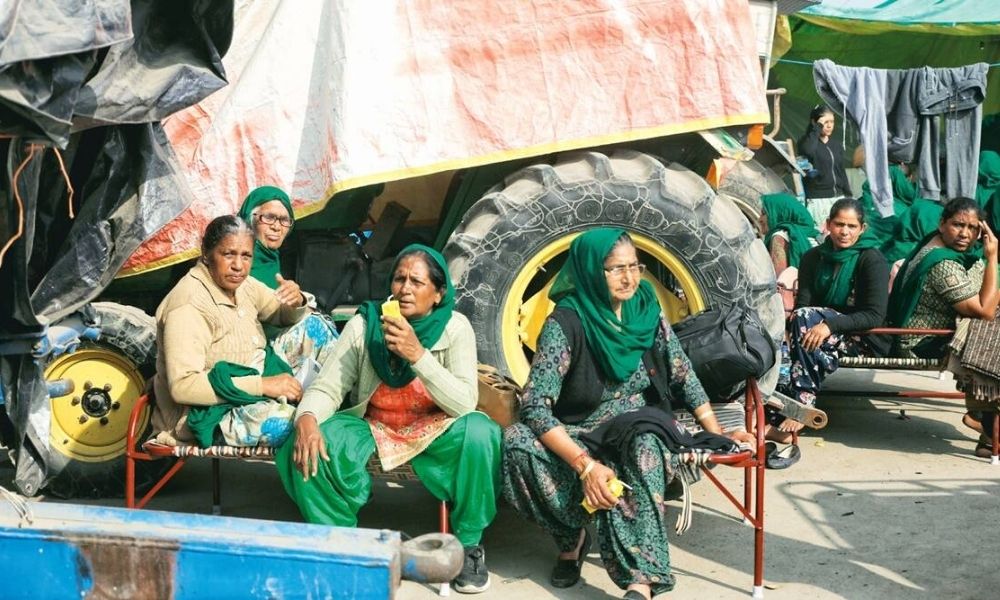 Delhi Farmers Protest: Women Take The Lead In Kisan Sansad, Demand 33% Representation In Parliament