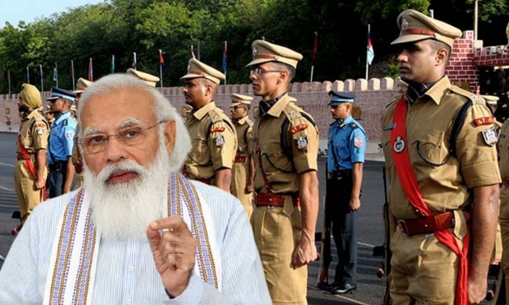 PM Modi Advises IPS Officers To Demolish Negative Perception Of Police