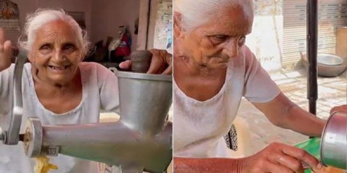 Lady With High Self-Respect: Video Of 80-Yr-Old Amritsar Woman Selling Juice Goes Viral