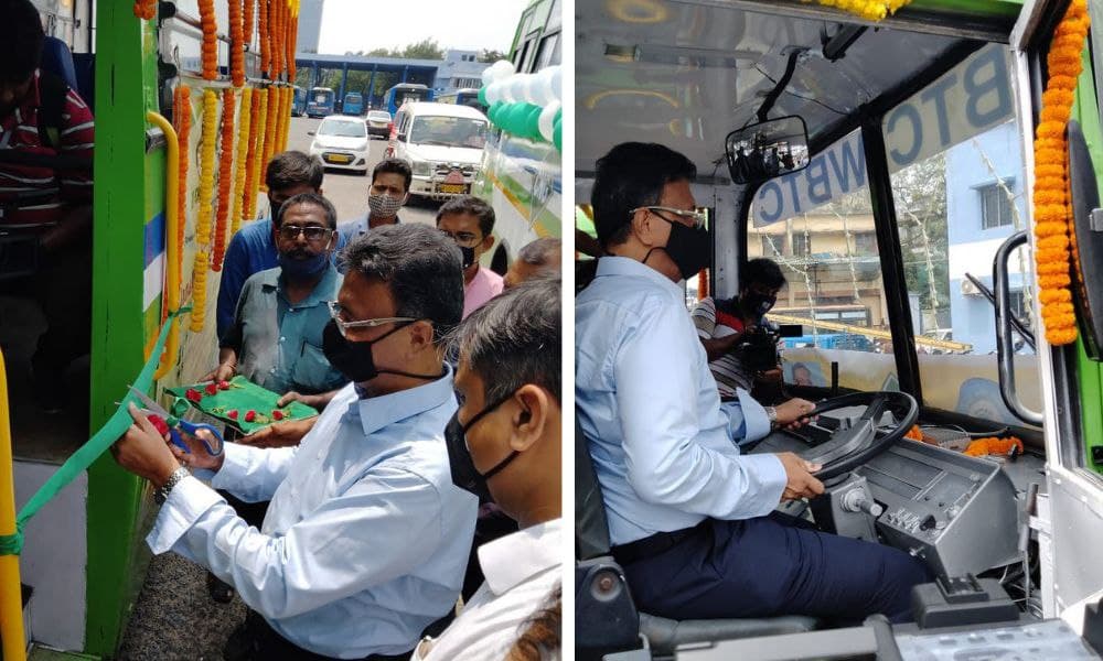 For A Cleaner Environment: Kolkata Rolls Out CNG Buses