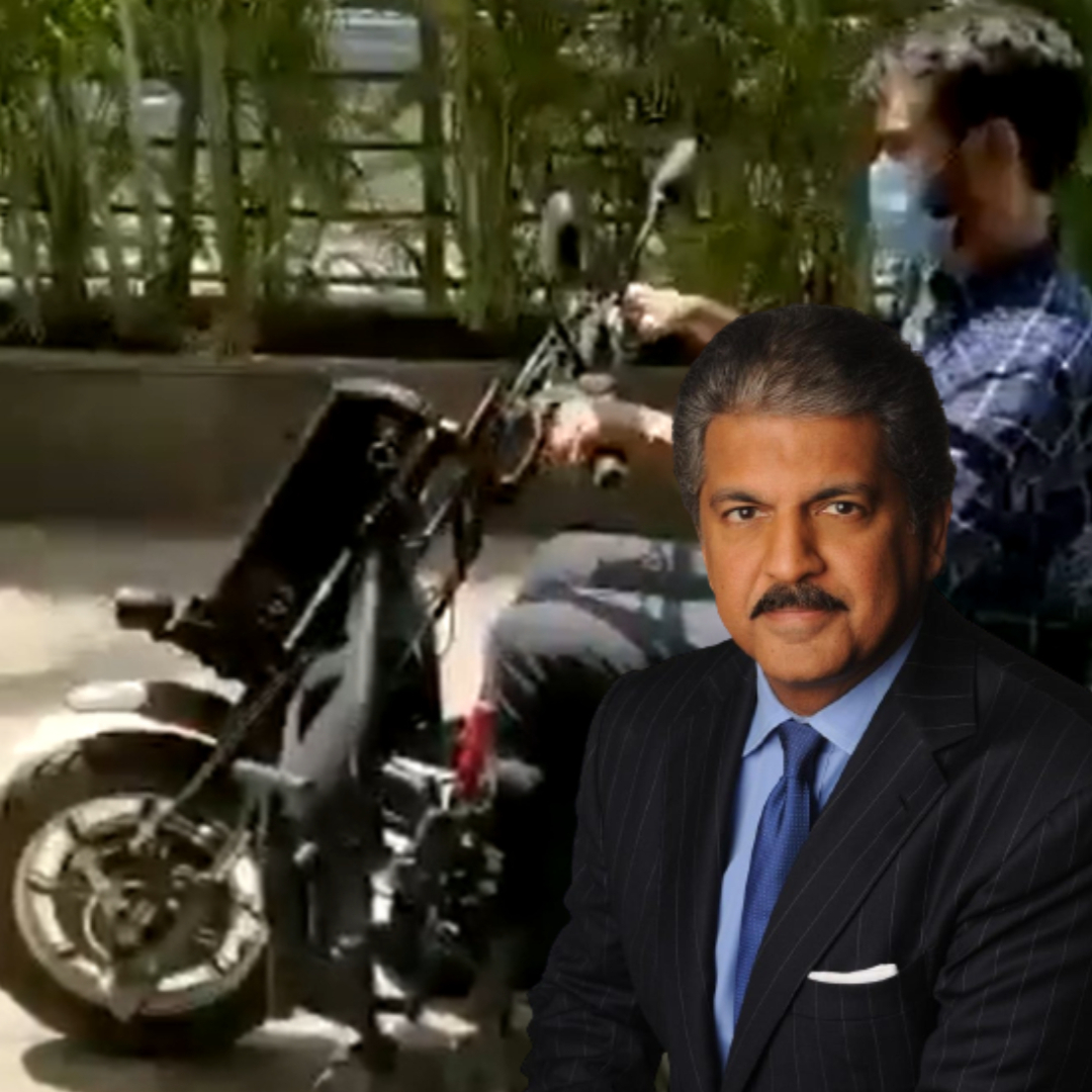 Anand Mahindra Shares Video Of Newly Innovated Motorcycle Wheelchair, Netizens Give Thumps Up