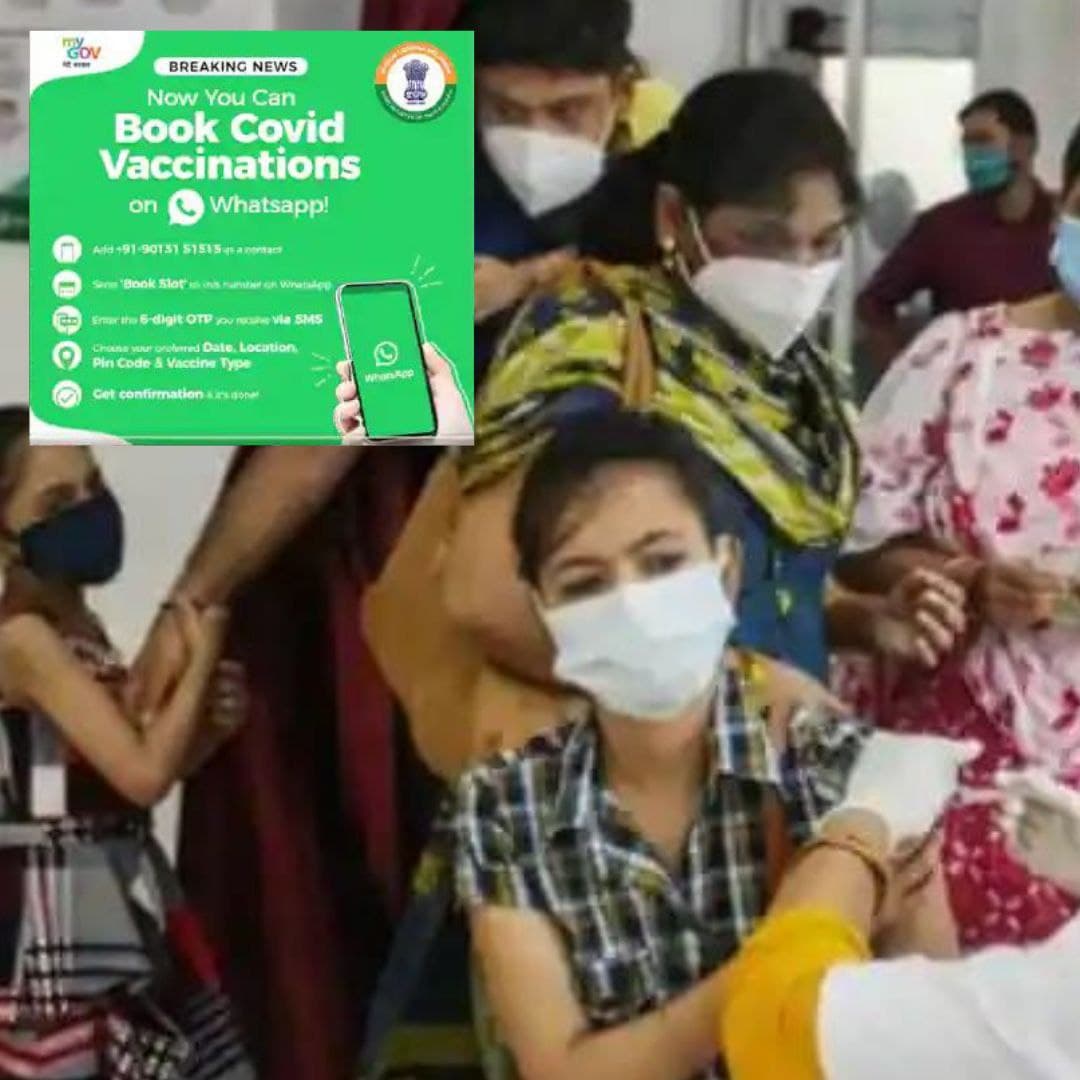 Now Book Your COVID Vaccination Slots Via WhatsApp: All You Need To Know