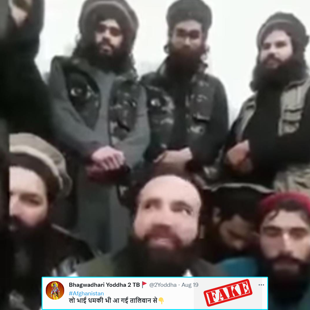 Did Taliban Threaten India With War? No, Viral Video Is Two Years Old!