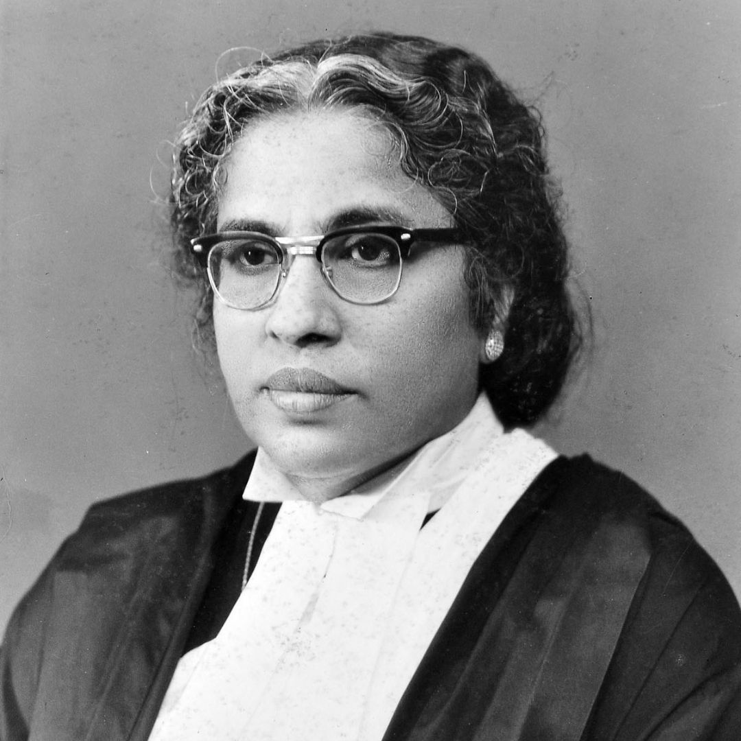 Remembering The Trailblazer Anna Chandy: Indias First Woman Judge Of High Court
