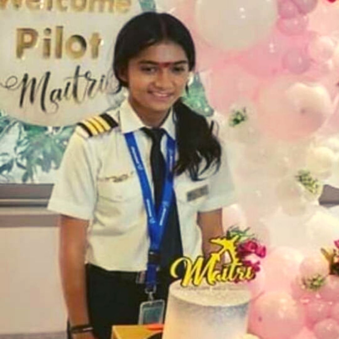 Meet 19-Year-Old Maitri Patel, Indias Youngest Commercial Pilot