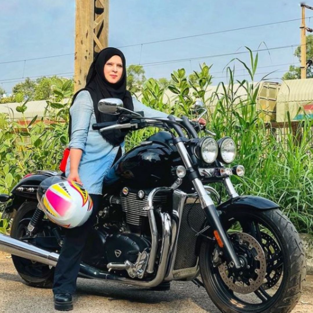 Malayalam Muslim Girl X Video - Meet Roshni Misbah, 27-Yr-Old 'Hijabi Biker' From Delhi Who Is Vrooming  Past Stereotypes