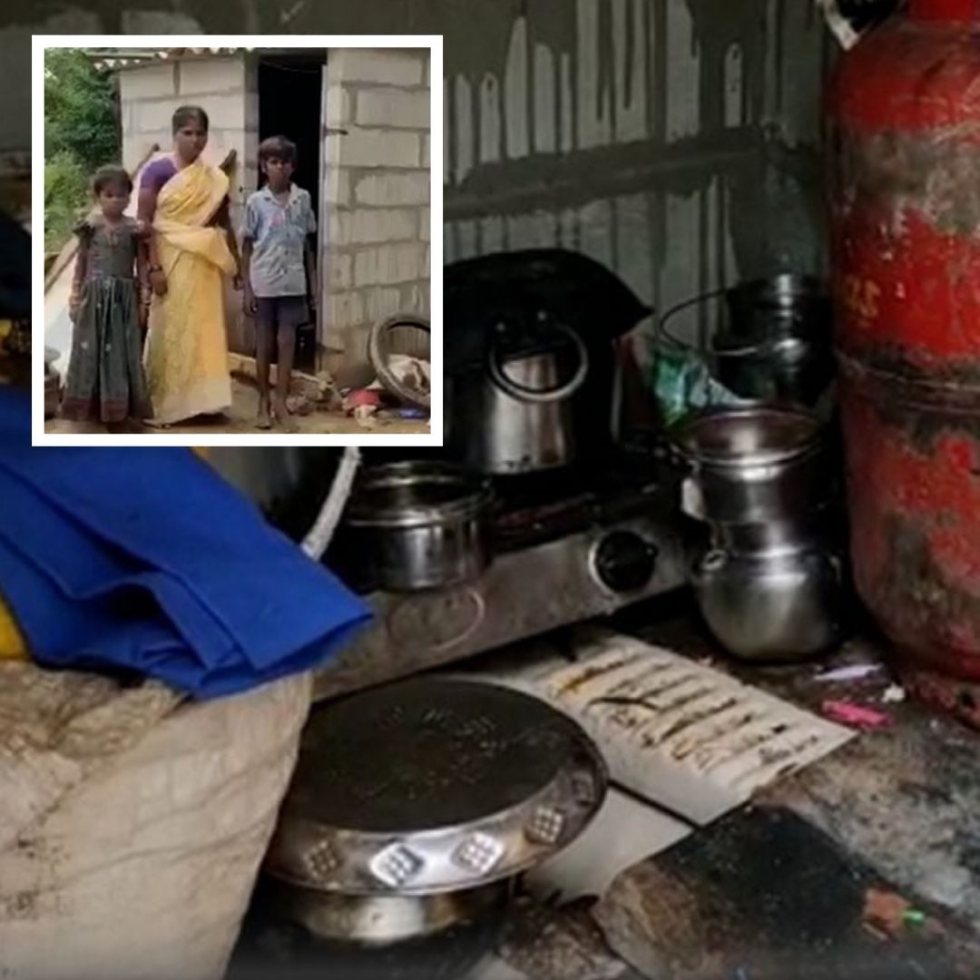 Telangana Family Forced To Make Public Toilet Their Home For 2 Yrs After House Collapses