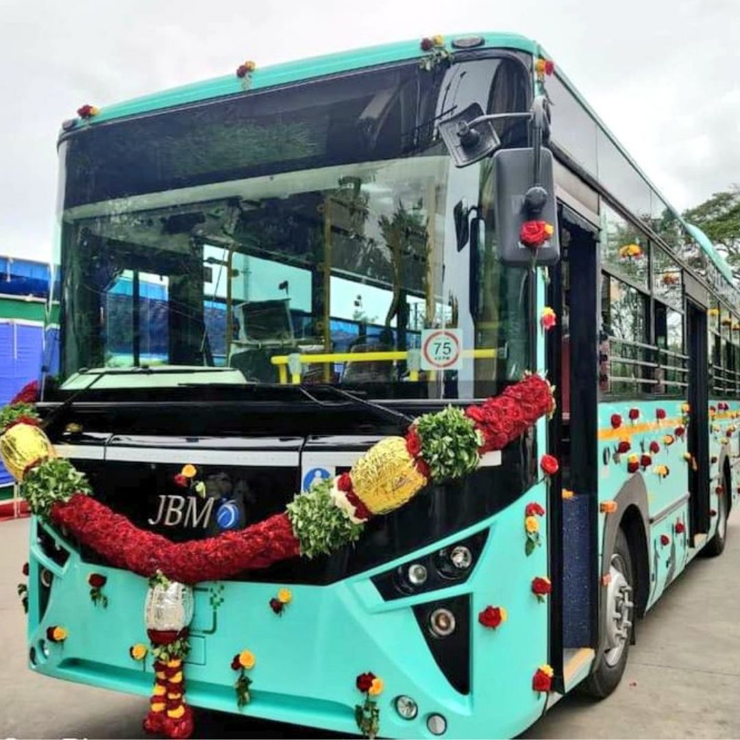 Green Rides: Bengaluru Gets Its First Electric Bus, Will Offer Metro Feeder Service