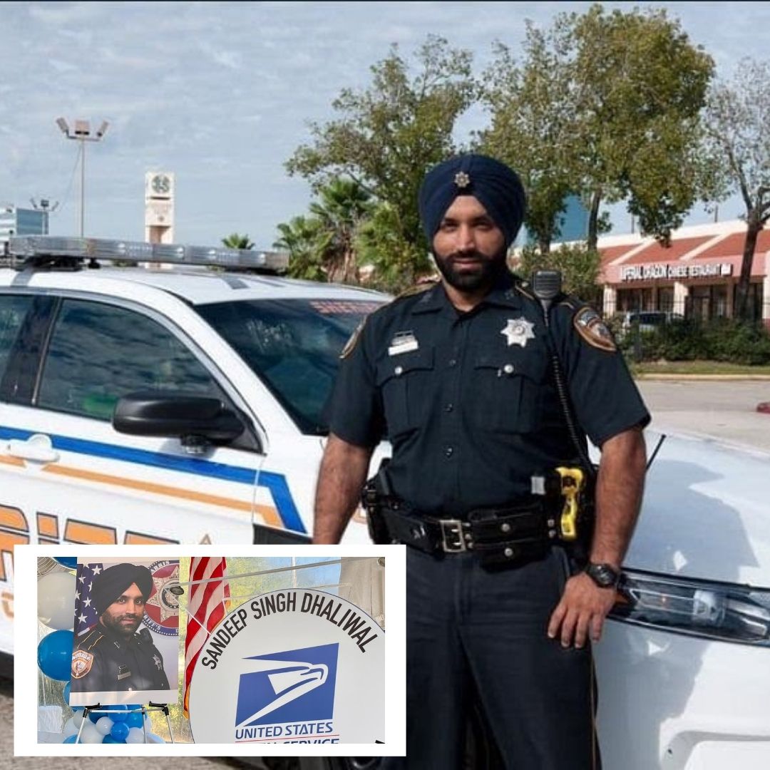 Houston Post Office Renamed To Honour Indian-American Cop Sandeep Singh Dhaliwal Who Was Killed On Duty