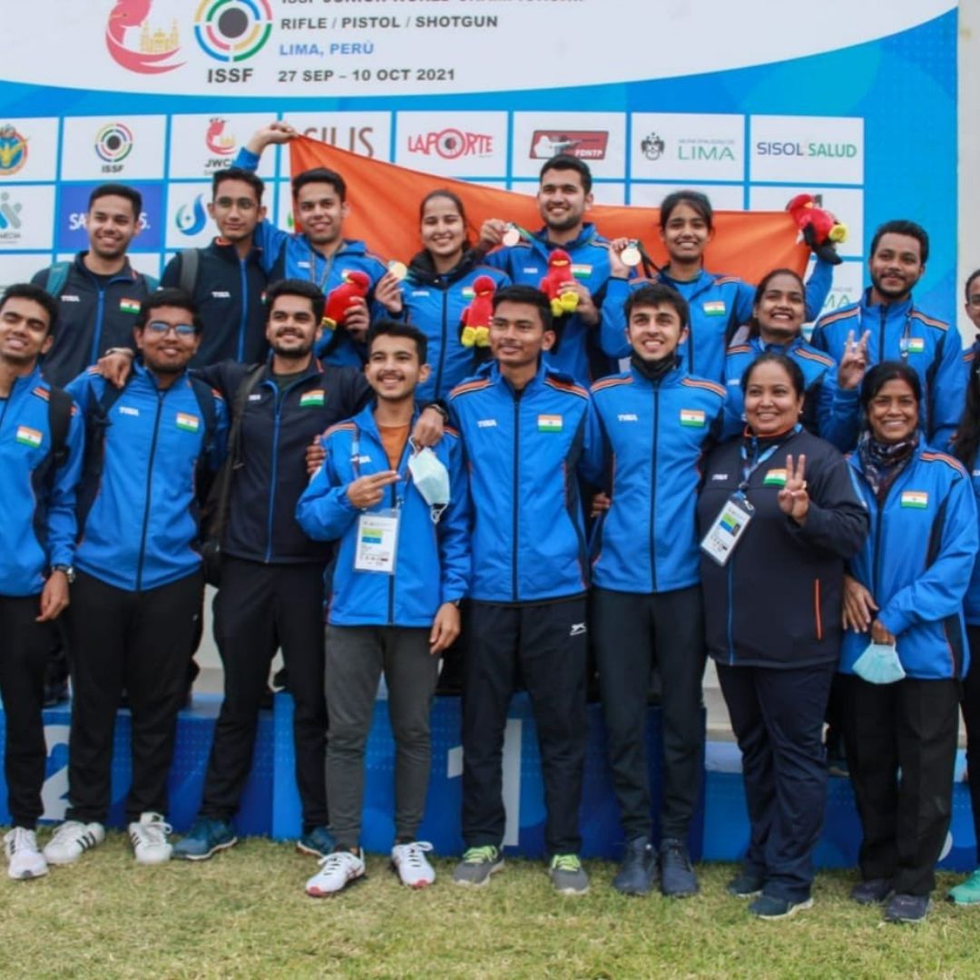 Hitting The Bulls Eye! Indias Junior Shooter Return With 43 Medals, Including 17 Gold