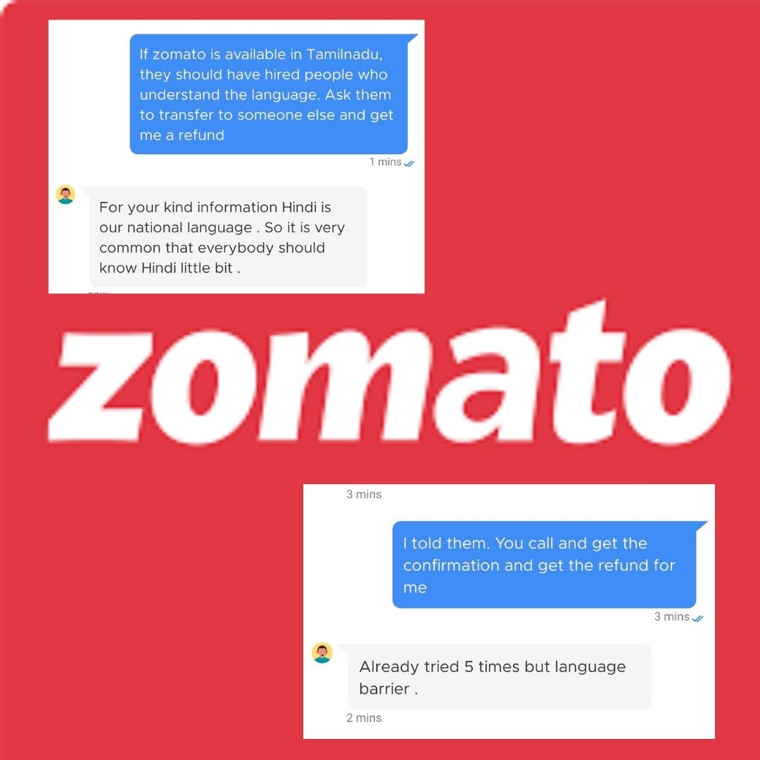Zomato CEO Re-Employs Agent Fired For His Hindi Language Remark
