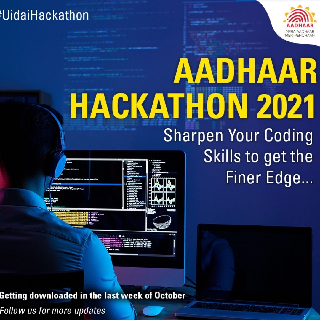UIDAI To Host First Adhaar Hackathon 2021, Derive Technical Solutions From Young Minds
