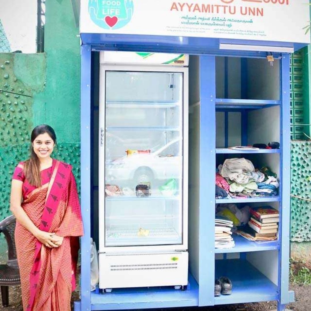 Chennai Woman Installs Community Fridge To Feed Hungry, Curb Food Wastage
