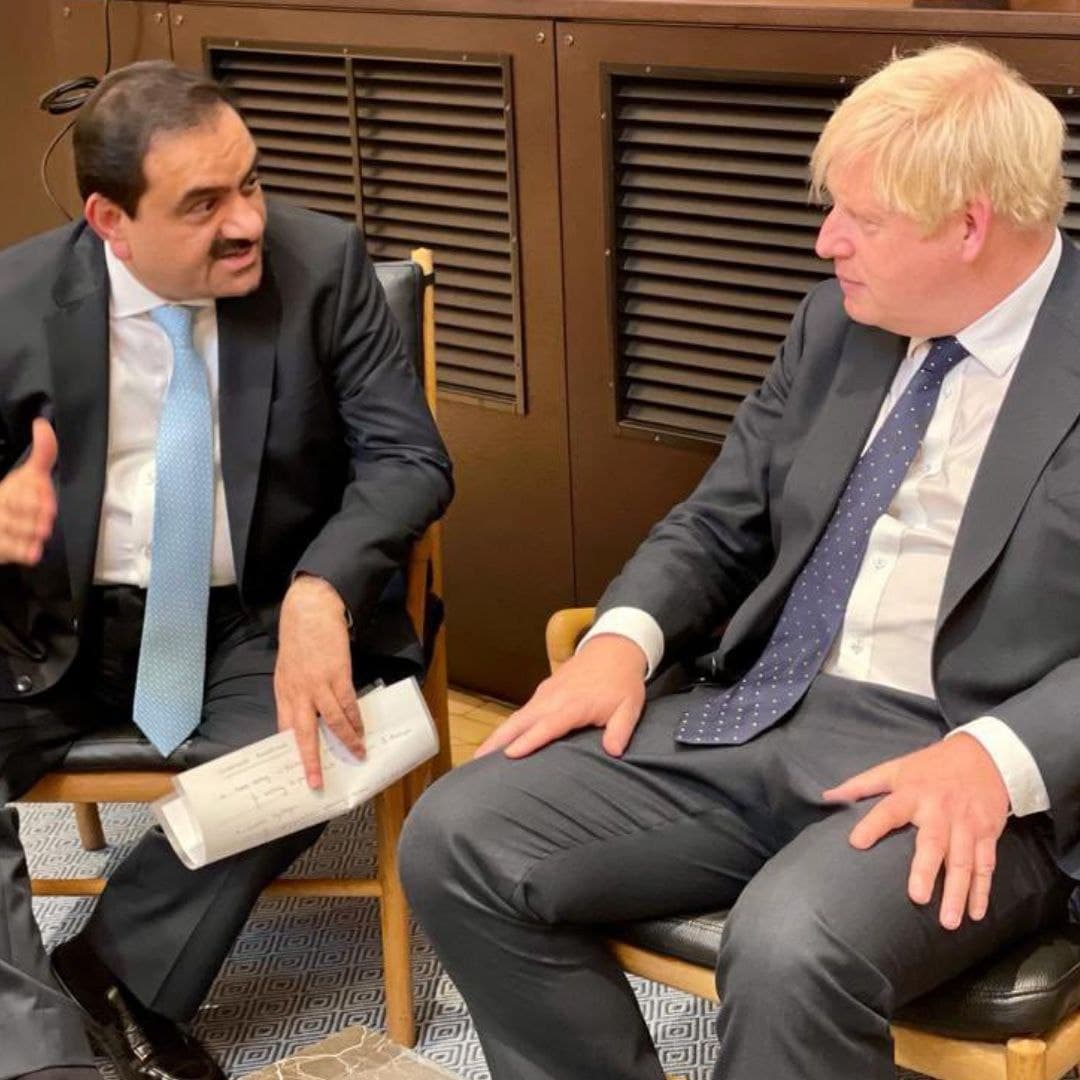 Gautam Adani Meets Boris Johnson, Pledges To Commit $70 Billion For Green Energy