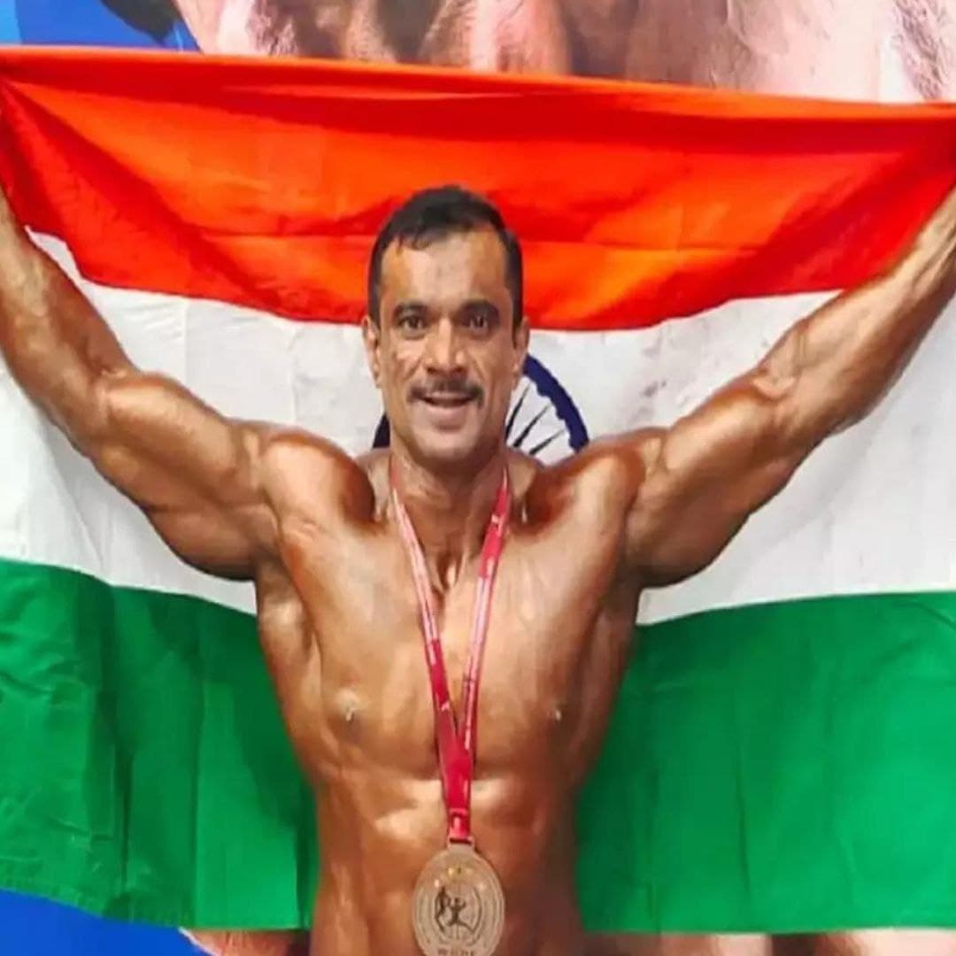 Cop From Navi Mumbai Clinches Bronze At International Bodybuilding Championships
