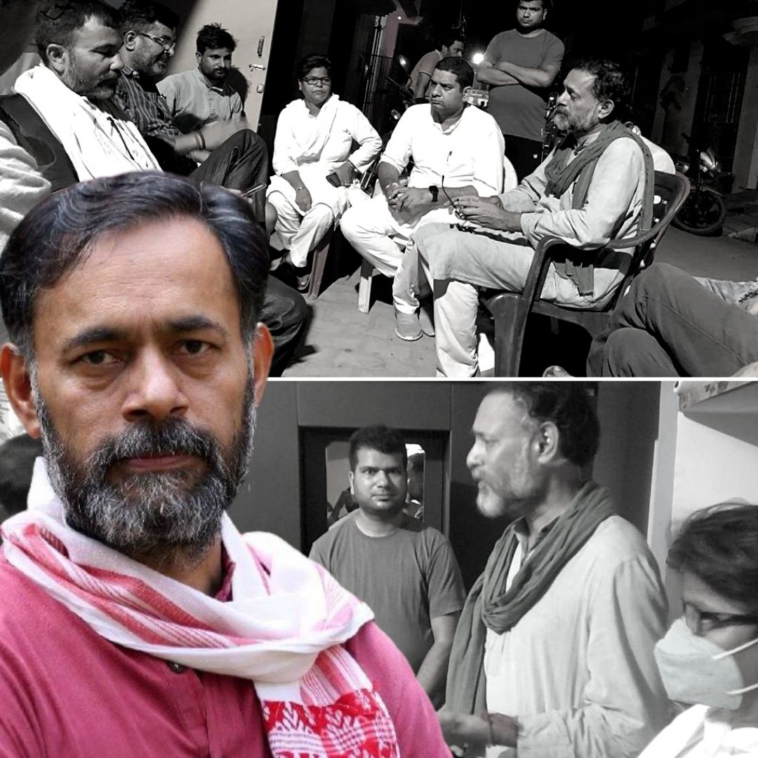 Lakhimpur Incident: Yogendra Yadav Suspended By SKM For Visiting Deceased BJP Workers House