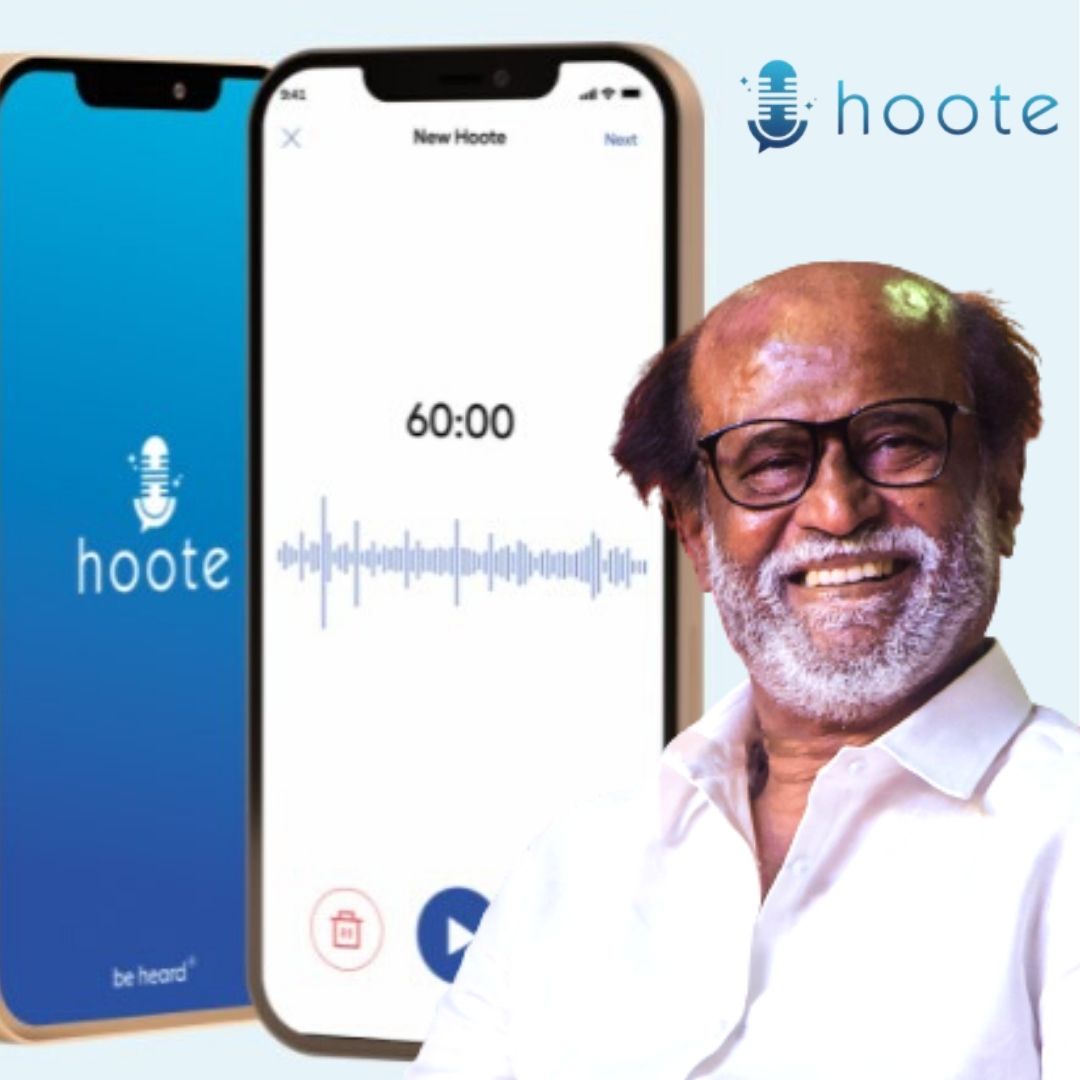 From India, For The World: Rajnikanth Unveils Voice-Based Social Media App HOOTE