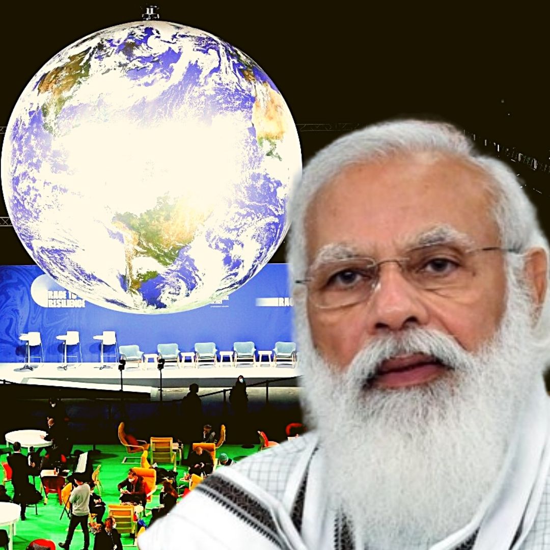 PM Modis Panchamrit Mantra To Fight Climate Action At COP26 Summit