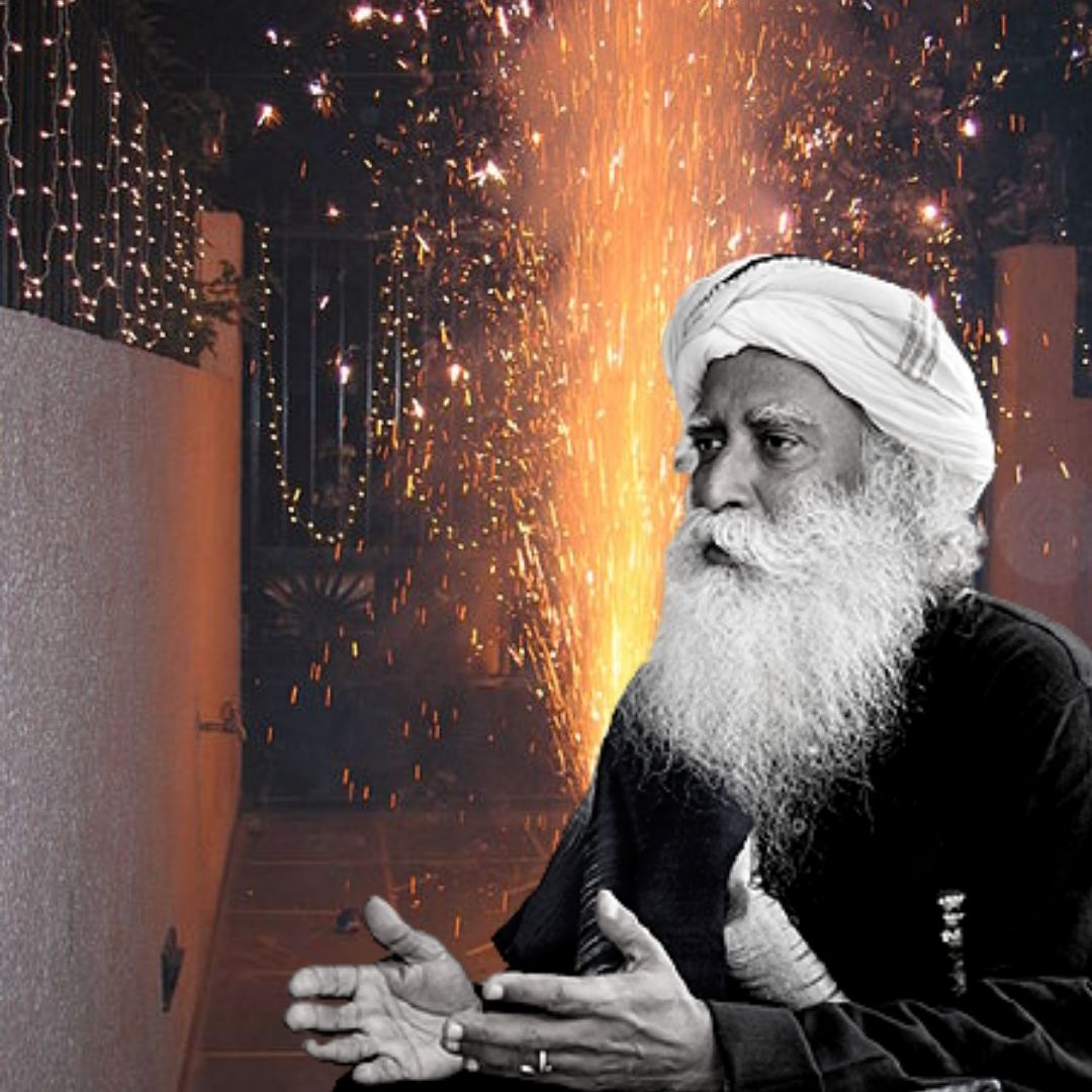 Sadhguru Urges People To Let Children Burst Crackers During Diwali, Offers Alternate Solution To Curb Pollution