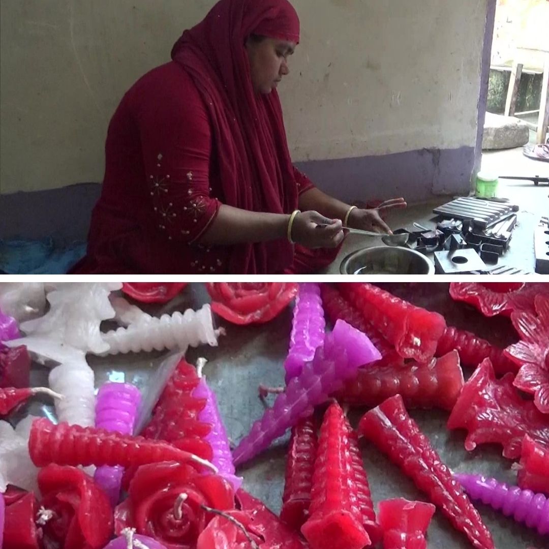 Beating All Odds: Specially Abled Woman In Bihar Starts Candle Making Venture, Helps Women Become Self Reliant