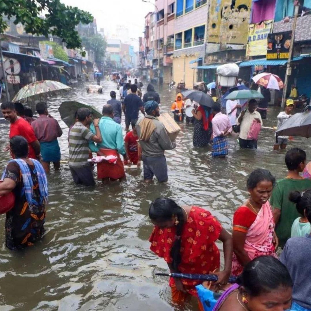 Chennai Floods: At Least Five Dead Due To Heavy Downpour