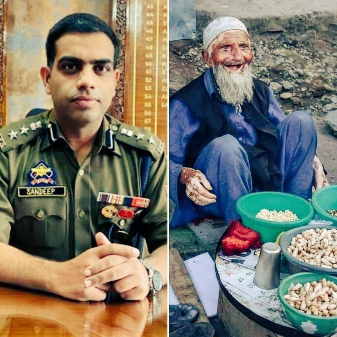 Srinagar Police Chief Pays Rs 1L From His Own Pocket To Old Man Who Was Robbed, Wins Hearts
