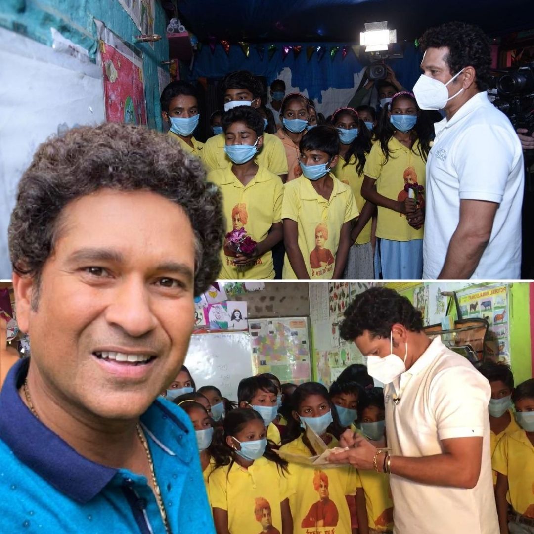 Cricket Icon Sachin Tendulkar Takes Responsibility Of Educating Tribal Children In Madhya Pradesh Village