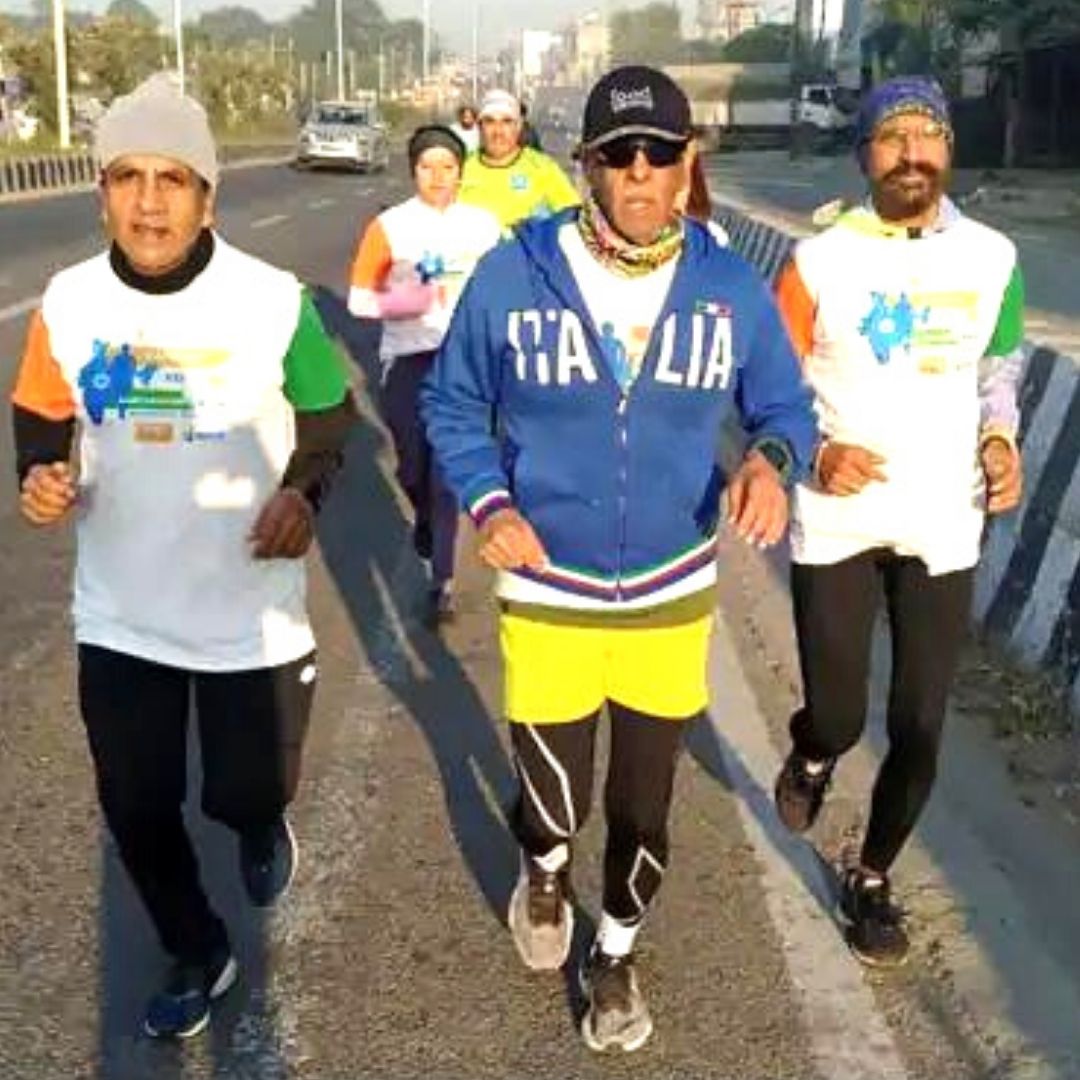 61-Yr-Old Marathons From J&K to Kanyakumari, Raise Funds For Differently-Abled Soldiers