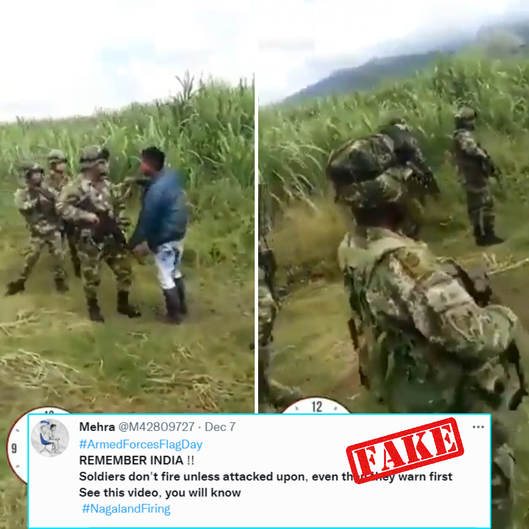 Old Video From Colombia Falsely Linked With Recent Killing In Nagaland