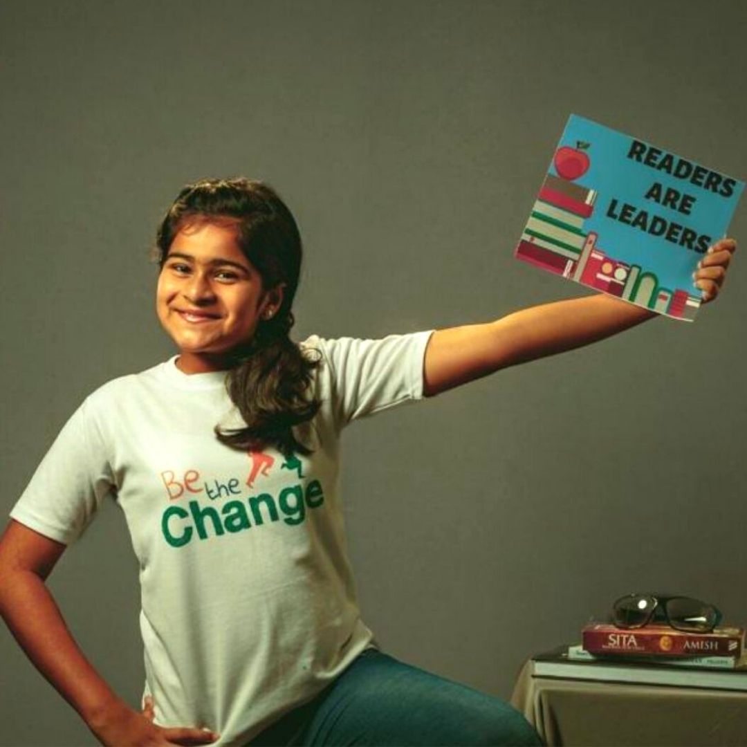 Chennai: This 12-Yr-Old Kid Is Promoting Reading Habits In Children In Her Own Unique Style