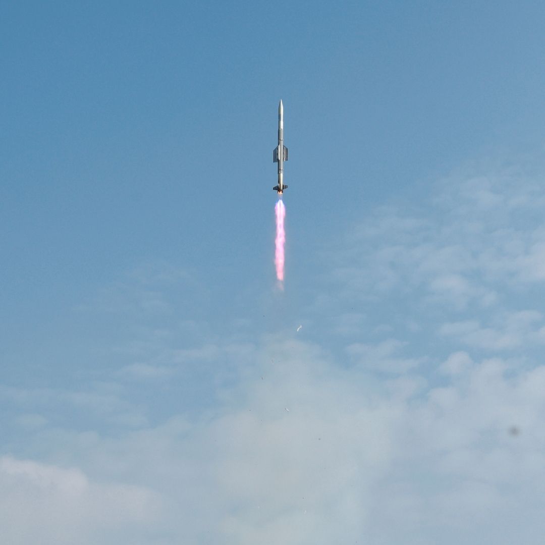 DRDO Successfully Tests Made-In-India Missile For Indian Navy