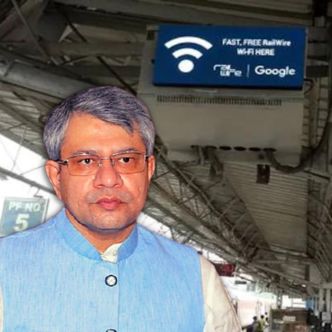Free WiFi Service Now Available At Over 6,000 Railway Stations Across India